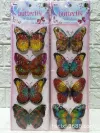 Jiamei Paper Products Creative Craft Stickers HM-DH Multi-layered three-dimensional Butterfly, 4 anti-real butterfly, three-dimensional refrigerator stickers, layer by layer decorative wall stickers Application Scenario